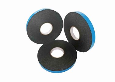 1mm Dikke Zwarte Tweezijdige PE Schuimband met Blauwe Film voor Auto