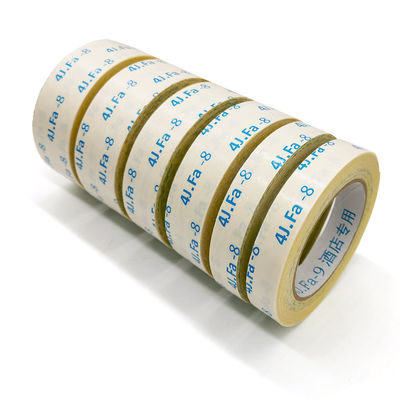 Hoge Zelfklevende Tweezijdige Geel omfloerst Document Tapijtband voor Hotel Marmeren Vloer