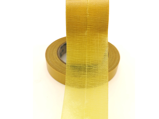 Gele Tweezijdige Klantgerichte Zelfklevende het Tapijtband van de Grootte Hete Smelting voor Tentoonstelling