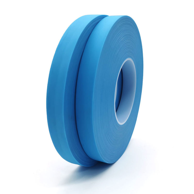 Blauwe 20mm*200m maken niet Geweven de Naad Verzegelende Band van de Stoffen Hete Lucht voor Beschermend Kostuum waterdicht
