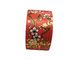 Giftvakje Ponsband van de Foliewashi van de Pakketdouane de Decoratieve Gouden voor Kerstmis