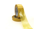Gele Tweezijdige Klantgerichte Zelfklevende het Tapijtband van de Grootte Hete Smelting voor Tentoonstelling