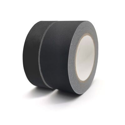 Logo Kan worden aangepast Gaffer stof tape rubber gebaseerde kleefstof Duurzame multifunctionele tape Perfect voor het beveiligen van apparatuur kabels en podium