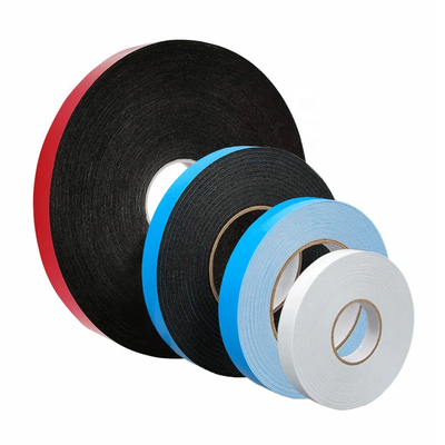 Elektronische industrie Acrylische schuimband met rode voering 0,5 mm dik