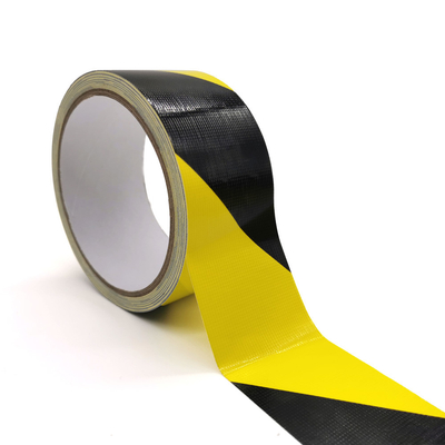 Waterdicht Zwart Geel Waarschuwingsdoek Duct Tape Warm Smelt Strong Adhesive