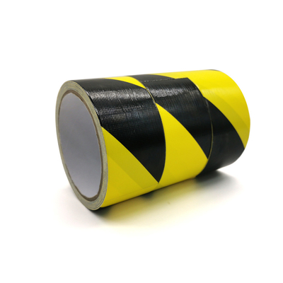 Waterdicht Zwart Geel Waarschuwingsdoek Duct Tape Warm Smelt Strong Adhesive