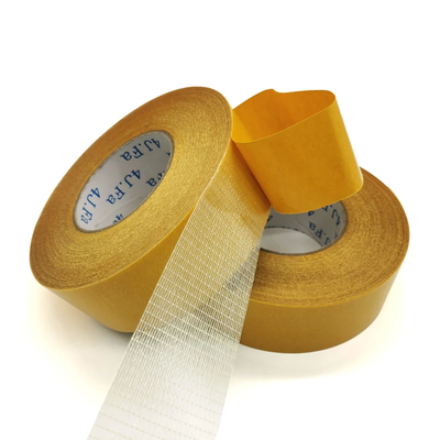 Kleefsterkte vuurbestendige glasvezel mesh tape met aangepast logo