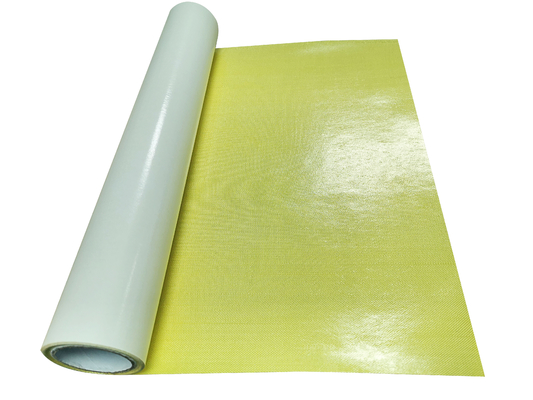 Aanpasbare plaatband met acryllijm en stof