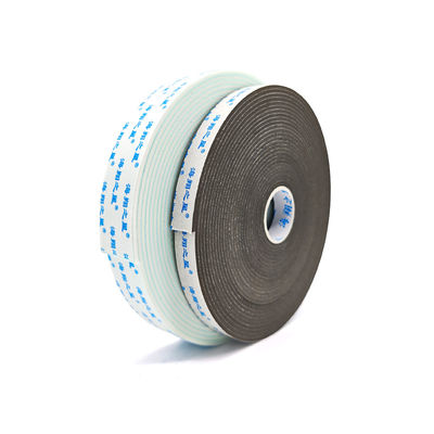 Dubbelzijdig schuimband met een zwarte coating Acryllijm PE Dubbelzijdig schuimband