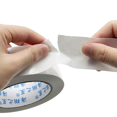 Hoge Adhesie Hittebestendige Dubbelzijdige Tissue Tape voor Verlijming