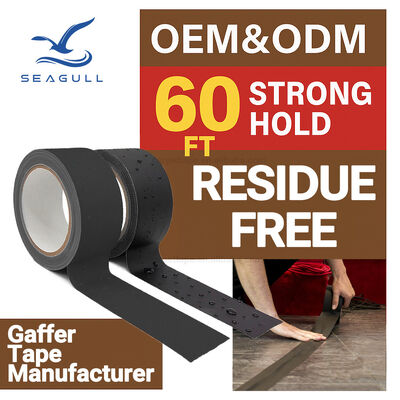Zware stof gaffer tape voor evenement vloer kabel management tijdelijke bevestiging