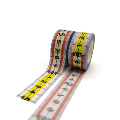 15mm Dagboekstickers die Washi-Band met het Decor &amp; de Ambachtlevering maskeren van Logo For DIY