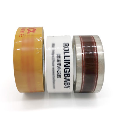 50mm de Band van Logo Printed Bopp Carton Sealing van de Breedtedouane voor Verpakking