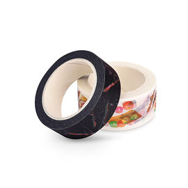 De zwarte Slanke Decoratie Op basis van water van het de Ponsband Acryl Zelfklevende Meubilair van Washi