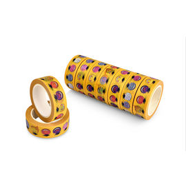 Gedrukt Super Mager Washi-Document Afplakband voor Giftpakket/Decoratief