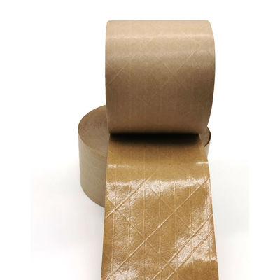 Het water activeerde de 120um Versterkte Ponsband van Kraftpapier voor Karton het Verzegelen