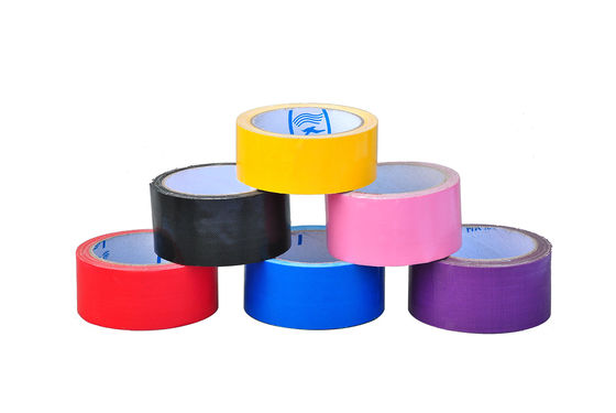 De multi Gekleurde Band 280mic, het Zwarte het Tapijtrand van de Doek Plakband Verzegelen van de Doekbuis