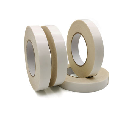 30 Yards Witte Hoge Zelfklevende Tweezijdige Band voor Huishoudentapijt