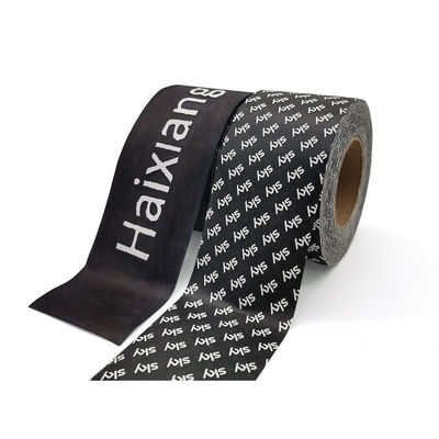 De douane drukte de Enige Zij Zwarte Ponsband van Kraftpapier voor Karton het Verzegelen