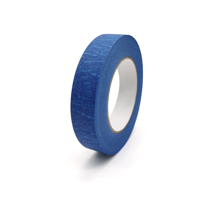 Groothandelsprijs enkelzijdige rubberen residuvrije blauwe crêpepapiertape