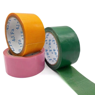 De fabriek paste Tweezijdige Veelkleurige Waterdichte Doekband voor Tapijtrand het Verbinden aan